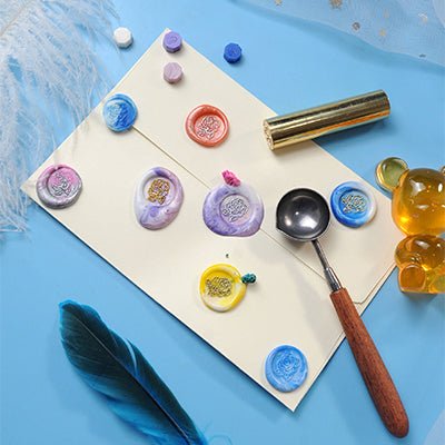 Globleland Beginners Project--How to Make Mini Rose Wax Stamps