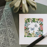 Flower Custom Clear Stamps