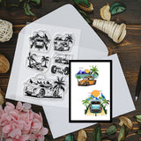 Halloween Car Clear Stamps