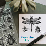 Halloween Insects Clear Stamps