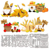 Autumn Theme Farm Gnome Cutting Dies