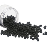 Natural Lava Rock Beads Strands, Dyed, Round, Black, 12mm, Hole: 1mm, about 60pcs/box