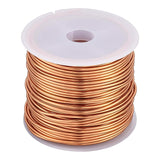 Copper Craft Wire, Round Wire, Red, 16 Gauge, 1.3mm, about 10m/ roll