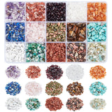 3500Pcs 15 Style Natural & Synthetic Mixed Gemstone Beads, No Hole/Undrilled, Chip, 2~8x2~4mm