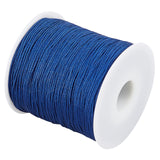 Unicraftale® Nylon Thread, DIY Material for Jewelry Making, Dark Blue, 0.8mm, 100yards/roll