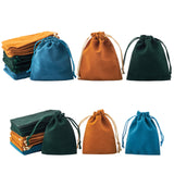 Velvet Jewelry Pouches Bags, Gift Bag, Mixed Color, 36pcs/set