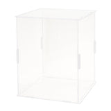 Acrylic Minifigures Display Case, Dustproof Dolls Display Box for Models Toys Action Figures, Clear, 16.5x16.5x20.5cm, 1set/box