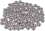 304 Stainless Steel Spacer Beads, Rondelle, Stainless Steel Color, 6x5mm, Hole: 2mm, 100pcs/box