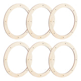 Unfinished Wood Circles, for DIY Wind Chimes, Decoration Craft, Wheat, 290x4.5mm, Hole: 5mm, Inner Diameter: 230mm