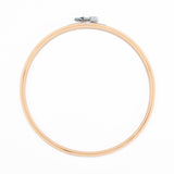 Embroidery Hoops, Bamboo Circle Cross Stitch Hoop Ring, for Embroidery and Cross Stitch, Antique White, 200x10mm, Inner Diameter: 180mm