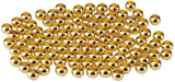 Golden 6x4m Brass Spacer Beads Flat Round Jewelery Findings, about 100pcs/bag, Golden, 6x4mm, Hole: 3mm