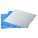 Aluminum Sheets, with Film, Silver, 150.5x151x1mm