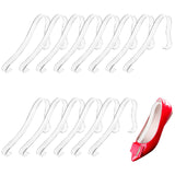 14Pcs Acrylic Sandal Shoes Support, Retail Shop Shoe Display Stand Forms Inserts, Clear, 220x145x16.5mm