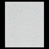 Glitter Hotfix Rhinestone Sheet, Iron on Patches, Hat Decoration, Aquamarine, 340x282x2mm