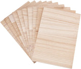 Wooden Karate Breaking Boards, Professional Breakable Taekwondo Kick Boards, Martial Arts Perfomance Accessories, Blanched Almond, 296x200x4~5mm