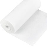 Polyester Felt Fabric, DIY Crafts, White, 300x24x0.2cm