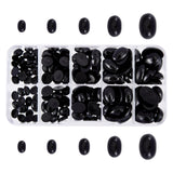 Plastic Doll Noses Crafts Accessories, For DIY Doll Toys Making, Black, Box: 14.5x6.9x2.2cm