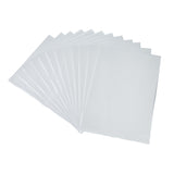 A4 Stamping Hot Foil Paper, Transfer Foil Paper, Elegance Laser Printer Craft Paper, Rectangle, Silver, 292x210x0.01mm, 50 sheets/bag