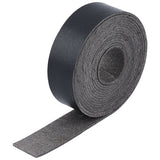PU Leather Ribbon, Faux Leather Straps, for Bags, Jewelry Making, DIY Crafting, Black, 20x1mm, about 2m/roll