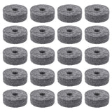 Felt Drum Cymbal Washers, Musical Instrument Replacement Accessories, Gray, 40.5x14.5mm, Hole: 10.5mm, 10pcs/bag