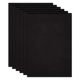 EVA Sheet Foam Paper, with Adhesive Back, Rectangle, Black, 30x21x0.2cm