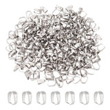 304 Stainless Steel Snap on Bails, Stainless Steel Color, 7x6.5x3mm, 300pcs/box