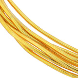 40g Round Copper Craft Wire, for Jewelry Making, Golden, 18 Gauge, 1mm