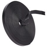 PU Leather Binding Straps, for Bag Strip and Hair Accessories, Black, 1x0.1cm