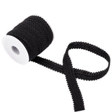 Polyester Ribbons, Garment Accessories, with Plastic Empty Spools for Wire, Thread Bobbins, Mixed Color, 19x2mm