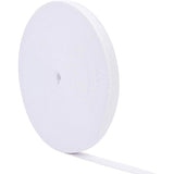 Flat Elastic Rubber Cord/Band, Webbing Garment Sewing Accessories, White, 15mm, about 30m/Roll
