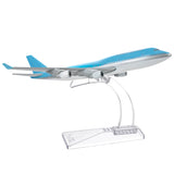 ABS Plastic Aircraft Model Display Stands, Model Airplane Holder, Clear, 16.8x7.9x17.5cm