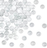 Cat Eye Beads Strands, Round, WhiteSmoke, 10mm, Hole: 0.8mm, about 39pcs/strand, 15 inch