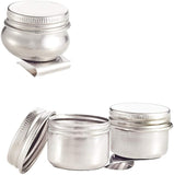 Stainless Steel Colour Modulation Bead Containers, Column, Stainless Steel Color, 2pcs/set