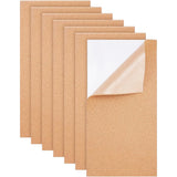 Cork Label Stickers, Self Adhesive Craft Stickers, Rectangle, Peru, 40x20x0.2cm