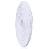 Cotton & Plastic Boning Sewing Wedding Dress Fabric, DIY Sewing Supplies Accessories, White, 11x4.5mm, about 12yards/roll(10.97m/roll)