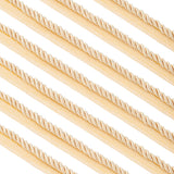 10M Polyester Twisted Lip Cord Trim, Twisted Trim Cord Rope Ribbon for Home Decoration, Upholstery, DIY Handmade Crafts, Light Khaki, 15x8mm, about 10.94 Yards(10m)/Bag