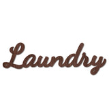 Natural Basswood Wall Sculpture, Torus Wall Art, Home Decor Meditation Symbol, Word Laundry, Camel, 94x300x6mm