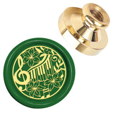 Wax Seal Brass Stamp Head, for Wax Seal Stamp, Piano, 25x14.5mm