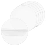 Acrylic Board, Flat Round, Clear, 88x3mm