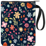Cloth Book Cover, Notebook Wraps, Rectangle, Flower, 280x220mm