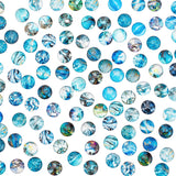 Glass Cabochons, Half Round/Dome, Mixed Patterns, 12mm, 60pcs/bag, 2 bags/box