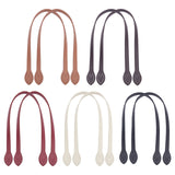 10Pcs 5 Colors PU Leather Bag Straps, Bag Replacement Accessories, Mixed Color, 59.4x3.16x0.36cm, 2pcs/color