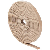 2M Flat Leather Cord, for Jewelry Making, Tan, 6x2mm, about 2.19 Yards(2m)/pc