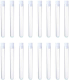 Clear Tube Plastic Bead Containers, with Lid, Clear, 102.5x13mm