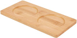 Bamboo Tea Serving Tray, for Serving Breakfast, Appetizers, Cheese, Tea, Coffee, 22.1x11x1cm