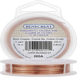 Round Copper Wire for Jewelry Making, Long-Lasting Plated, Raw(Unplated), 20 Gauge, 0.8mm, about 33 Feet(11 yards)/roll