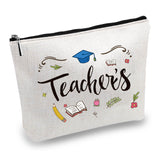 12# Cotton-polyester Bag, Stroage Bag, Rectangle, Word, 18x25cm