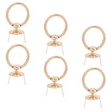 ® Alloy Bag Hanger for Purse Making Supplies, with Iron Shim, Bag Repalcement Accessories, Light Gold, 4.55x3.3x2.2cm