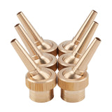 Adjustable Brass Fountain Nozzles, for Garden Water Fountain Pond, Unplated, 64.5x29mm, Inner Diameter: 5mm and 19mm