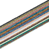 20 Strands 20 Colors Electroplate Glass Beads Strands, Full Plated, Faceted, Rondelle, Mixed Color, 2x1.5mm, Hole: 0.6mm, about 220pcs/Strand, 14.57~14.76 inch(37~37.5cm), 1strand/color